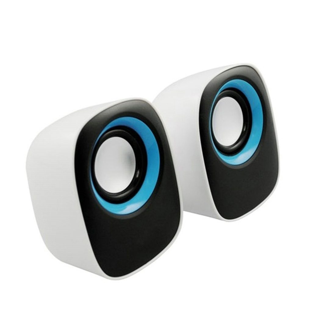 Haut-parleur Mini USB OSOLADY Mini Haut-parleur Externe Portable Rechargeable Par USB Avec Mini Enceintes USB