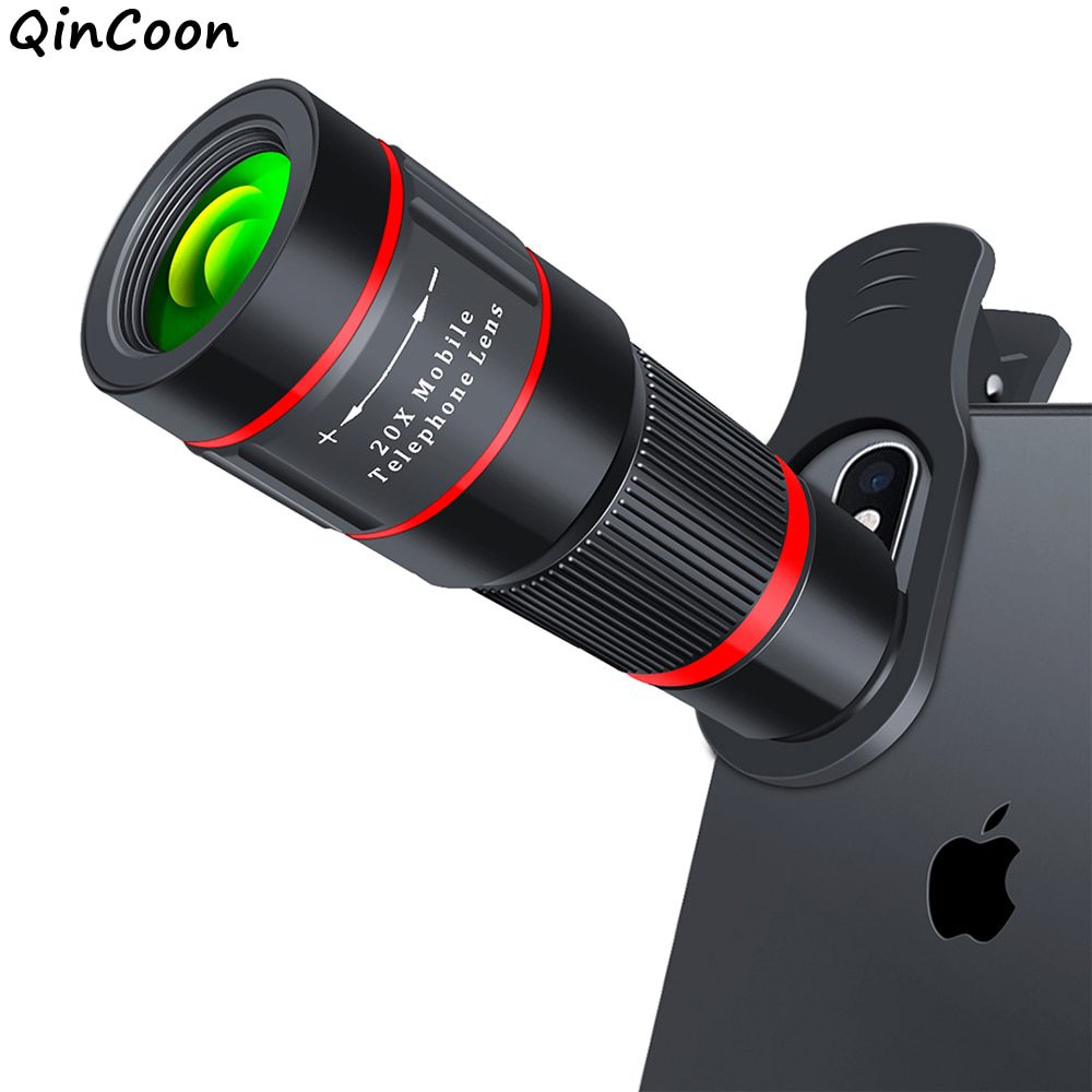 20X Zoom Téléobjectif Télescope Monoculaire HD Téléphone Caméra