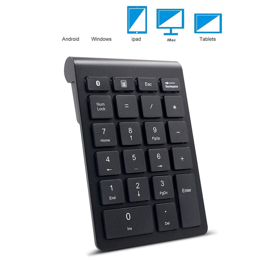 KIMISS RF304 22 Keys Mini Wireless Keyboard 2.4G Numeric