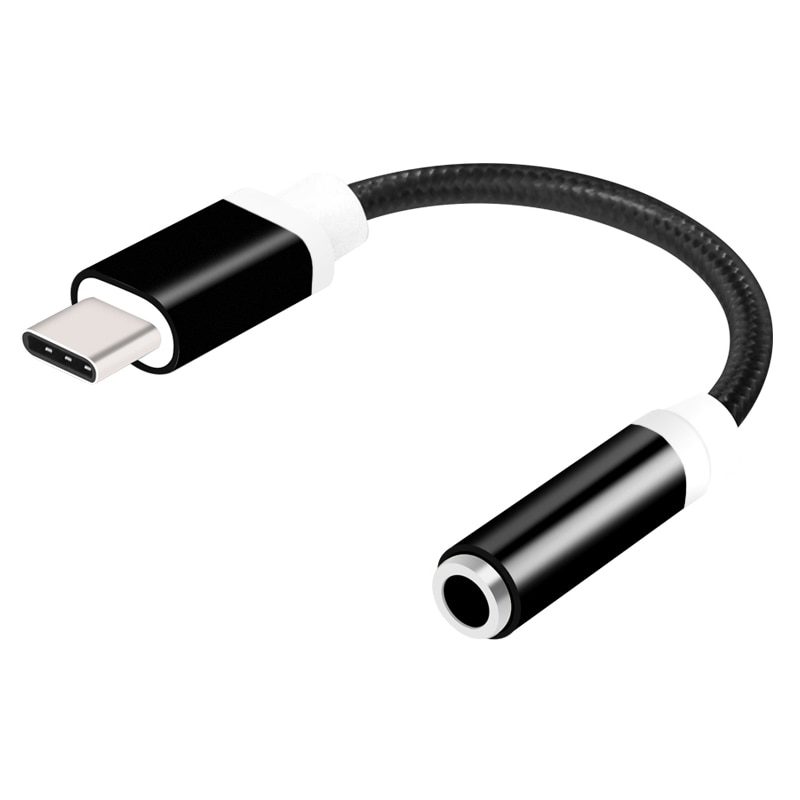 Adaptateur USB-C Vers Prise Jack 3,5 Mm MOLERRI - Pour écouteurs Sur Téléphone Sans Prise Audio
