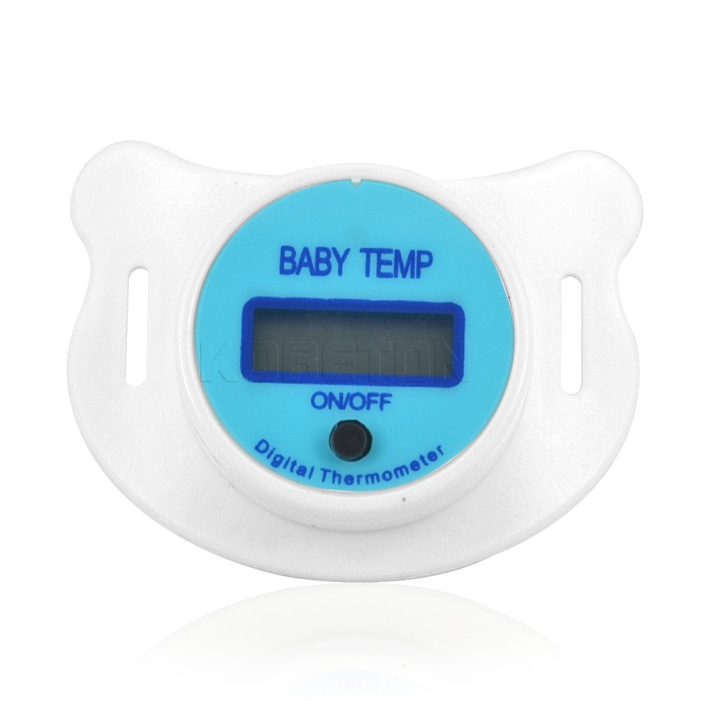 Oxymètre De Pouls Pour Enfants Mobiclinic - Design Oiseau Amusant, Thermomètre Sucette Numérique Précis Et Doux