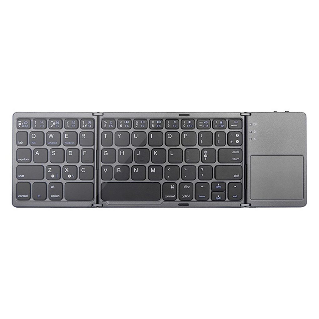 JOYACCESS Clavier Sans Fil Rechargeable AZERTY Pleine Taille - Ergonomique Pour PC, Mac, TV