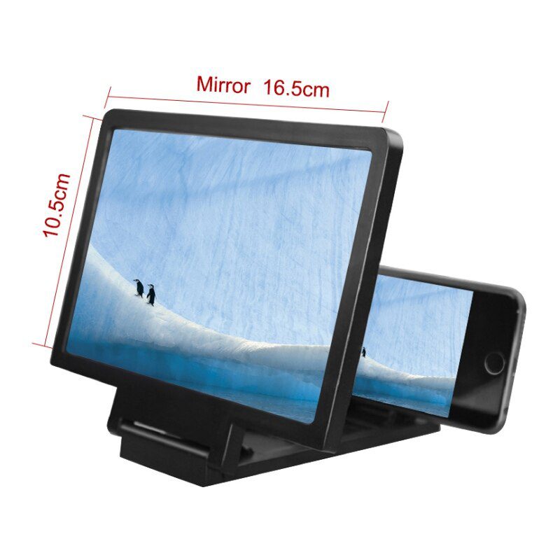 Loupe Grossissante écran Smartphone 14 Pouces - Agrandissement 3x - Pliable Et Portable - Pour Tous Téléphones