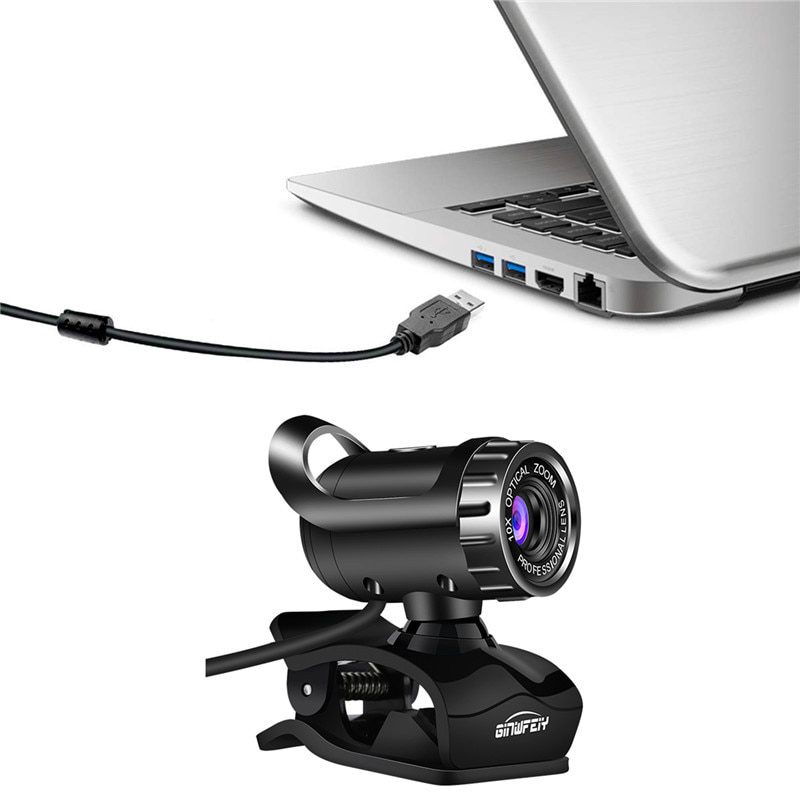 Webcam 4K SIIIX - 60 FPS, Micro Stéréo Avec Réduction De Bruit, Plug & Play, Couvercle De Confidentialité