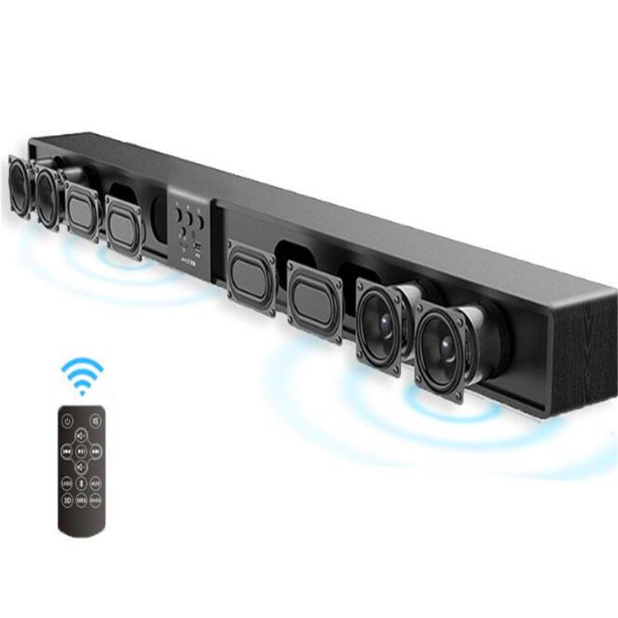 Haut-parleurs 2.2 Glowster MS22 35W - Son Surround Pour Jeux, Musique Et Cinéma Maison (Noir)
