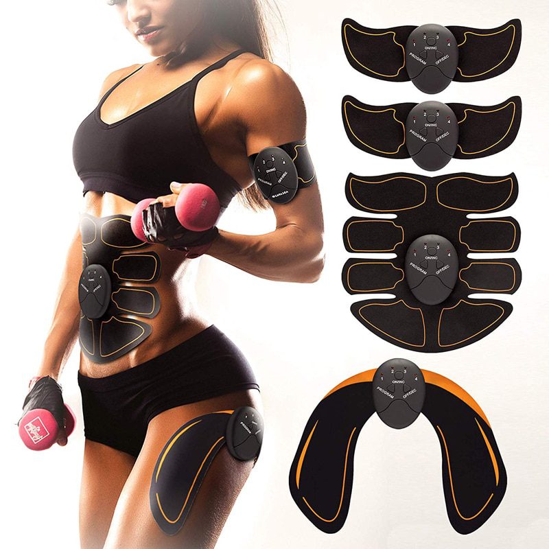 Appareil massage manuel,Stimulateur de muscles abdominaux EMS Abs, sans