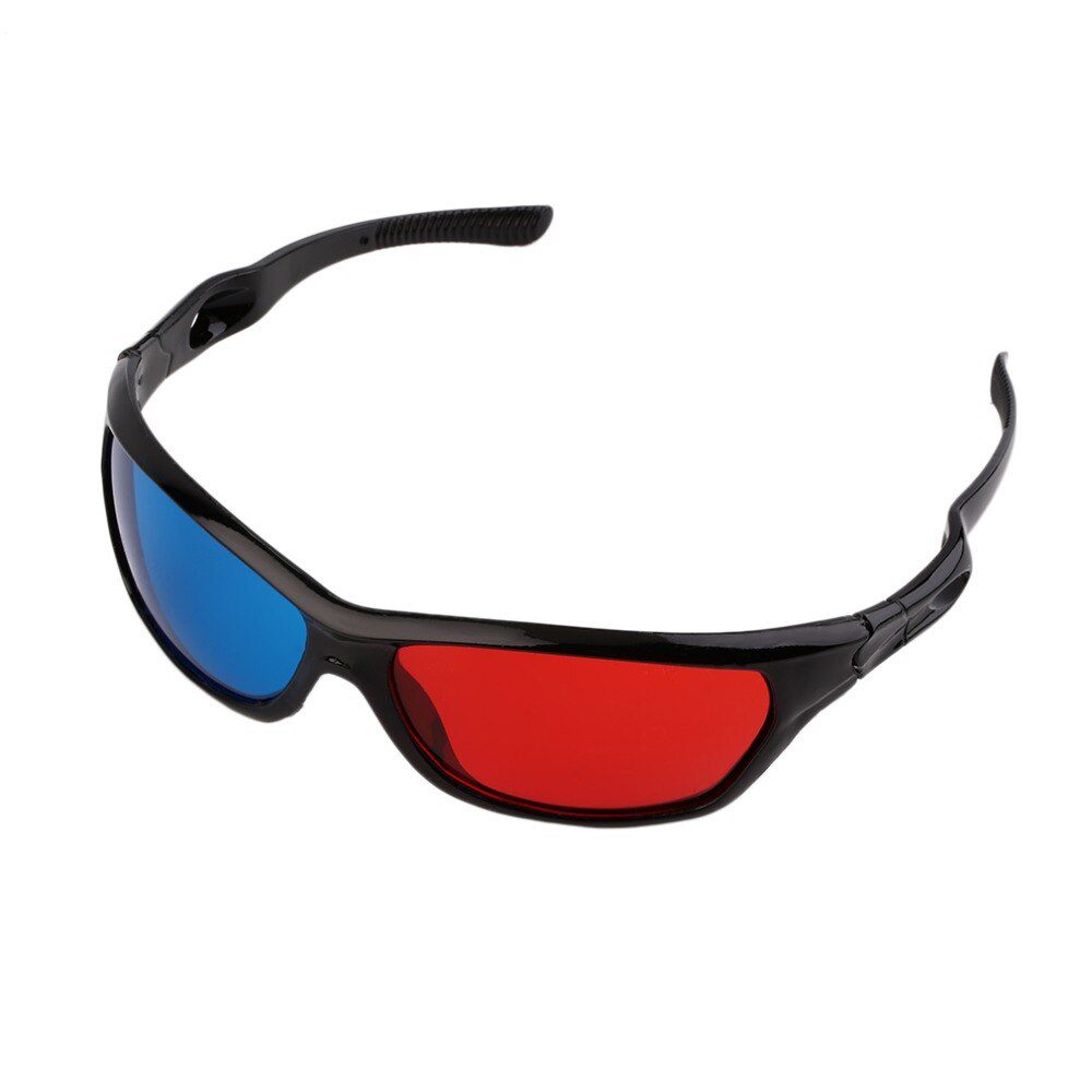 Lunettes 3D Anaglyphes Rouge/bleu Pour Adulte - Pour Films Et Jeux 3D Classiques - 6