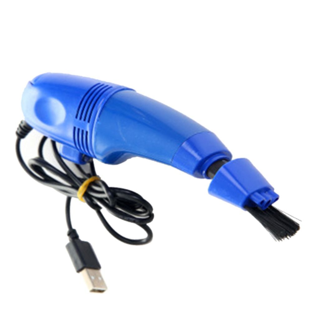 Mini Aspirateur USB Pour Clavier - Nettoyage PC Portable Mac & Bureau - Compact & Puissant - Noir