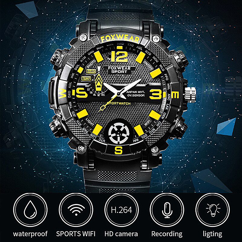 Wifi sans fil moniteur à distance vidéo voix enregistreur Photo HD