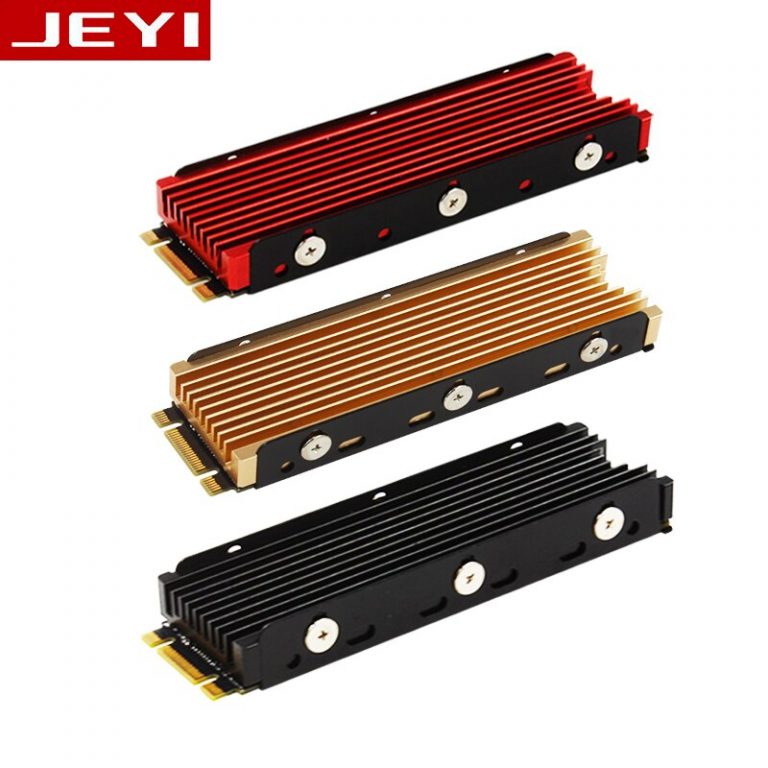 Dissipateur Thermique Pour SSD NVMe M.2 - Pour Dell X17, Alliage Aluminium, Remplacement Facile, Vis Incluses