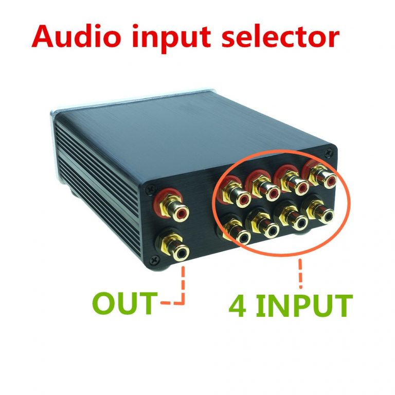 8 PORTS VIDÉO composite audio 3 sélecteur de commutateur RCA AV