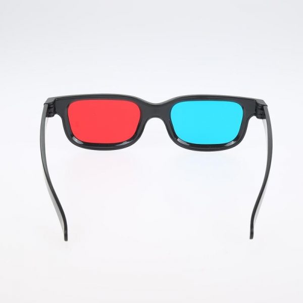 Nouveau rouge bleu 3D cadre noir pour dimensionnel anaglyphe TV