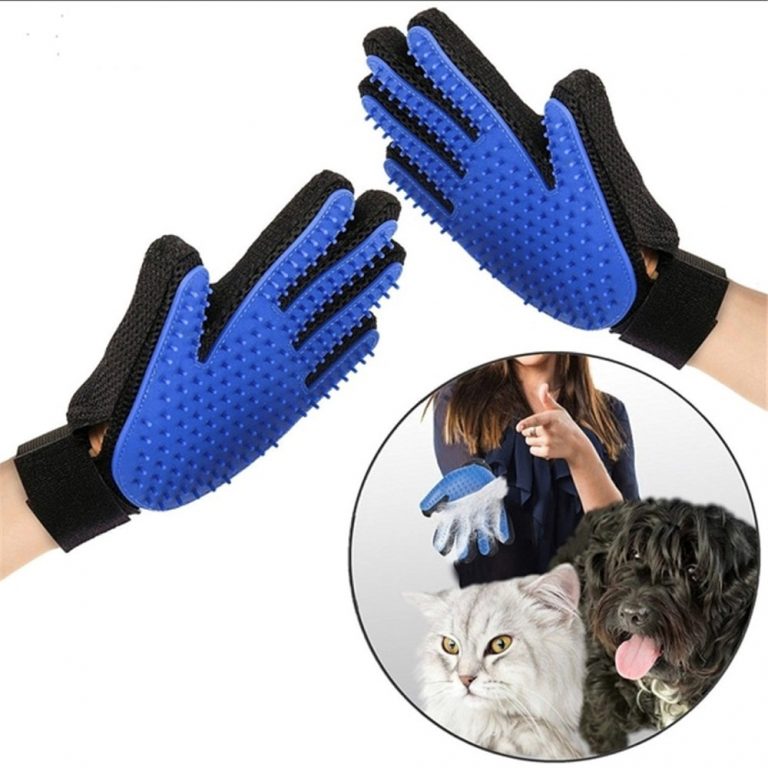 2 Gants Magnétiques Anti-Poils Pour Chats Et Chiens - Lavables Et Réutilisables Pour Toilettage Et Nettoyage