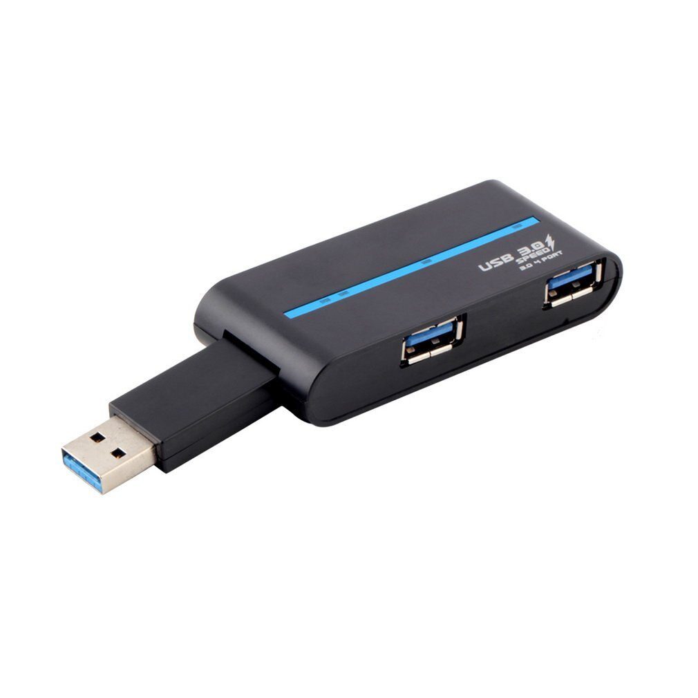 Hub USB 3.0 à 7 Ports Avec Câble D'1,2 M - Alimentation Stable, Transfert 5 Gbps, Idéal Pour PC, MacBook, Disques Durs, Souris, Clavier