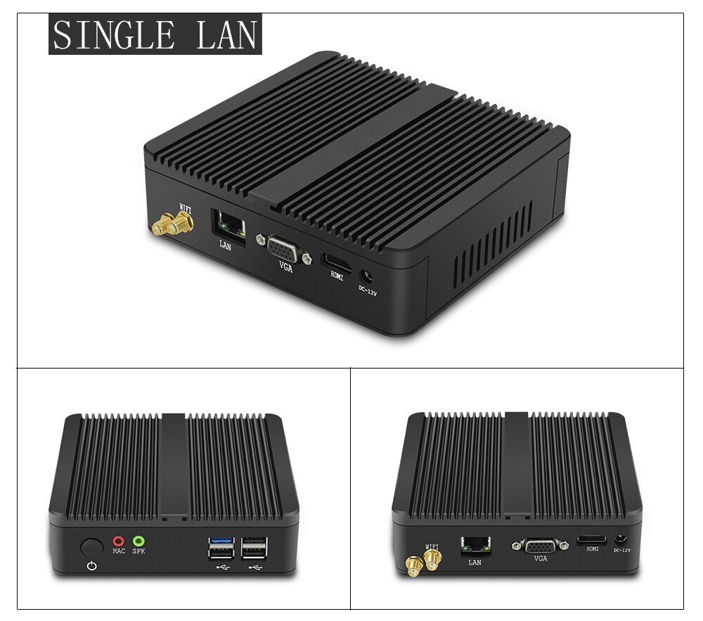 Ordinateur sans ventilateur - ML100G-53 - ONLOGIC - edge / box / embarqué