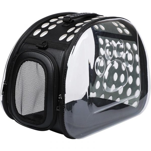 Transporteur pour animaux de compagnie pour chat pliant
