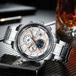Hommes montres CURREN haut de gamme marque de luxe mode Quartz hommes montre étanche chronographe affaires montre-bracelet Relogio Masculino