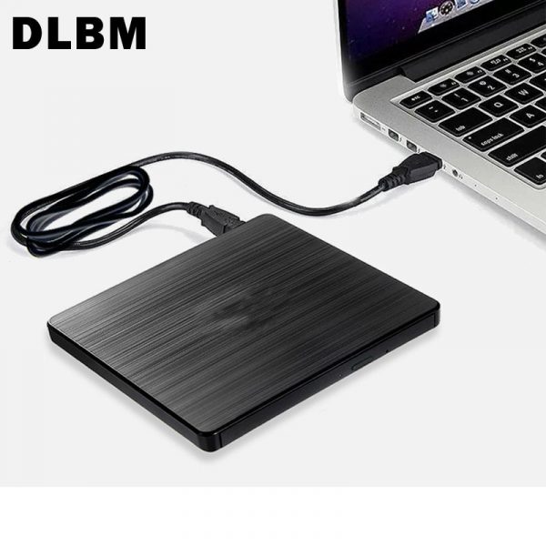 Portable mince externe USB 3.0 haute vitesse CD-RW DVD-RW Super lecteur lecteur graveur pour Dell ordinateur Portable HP Lenovo Windows