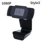 1080P 720p 480p HD Webcam avec micro rotatif PC de bureau Web caméra Cam Mini ordinateur WebCamera Cam enregistrement vidéo travail