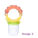 1 pièces couleur mamelon aliments frais lait grignoteuse mangeoire alimentation sûre bébé fournitures mamelon tétine sucette biberons bébé sucette