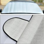 Bâches de voiture voiture pare-brise couverture Anti neige gel glace pare-brise protection contre la poussière chaleur soleil ombre glace grande neige poussière protecteur