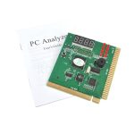 Kebidumei AK PCI & ISA testeur de carte mère diagnostic affichage 4 chiffres ordinateur carte mère déboguer analyseur de carte postale