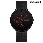 Relogio Masculino 2020 hommes montres mâle horloge montre à Quartz décontracté mince maille en acier hommes montre étanche concepteur Sport montre