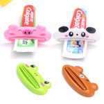 Outils distributeur de dentifrice 1 pièce | Pour enfants enfants, pâte à dents animale, Tube presse-agrumes dentifrice, support à rouler, fournitures de salle de bain pour la maison