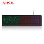Clavier d'ordinateur souris casque Combos clavier chocolat avec 3 couleurs rétro-éclairé 2400DPI respiration rétro-éclairé souris rvb éclairage écouteur