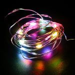 Lumière de bouteille de vin en liège alimenté par batterie 1m / 2m bricolage LED lumière de barre lumineuse fête d'anniversaire vin bouchon de bouteille bande lumineuse