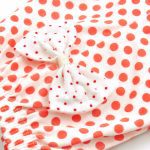 Short sous-vêtement de bébé fille | Short avec nœud à pois, short rayé, pantalon de nouveau-né, à pain, short d'été 0-2 ans