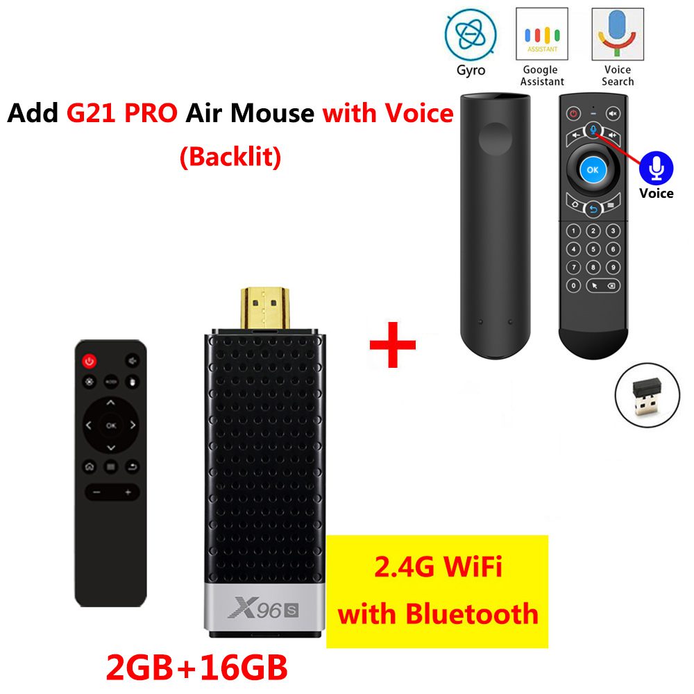 X96 X96S DDR4 4GB RAM 32GB ROM Mini PC Smart Android 9.0 TV Box Amlogic ...
