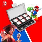 Accessoires de commutateur Nintend 24 en 1 jeu carte mémoire Micro SD support de boîtier pour Nintendo Switch boîte de protection de stockage