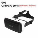 Casque stéréo Original de casque de carton de VR de la réalité virtuelle 3D de VR pour le Rocker de Bluetooth de Smartphone d'android d'ios