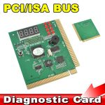 Kebidumei AK PCI & ISA testeur de carte mère diagnostic affichage 4 chiffres ordinateur carte mère déboguer analyseur de carte postale