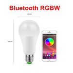 Contrôle intelligent d'app de Bluetooth de la musique 265 d'ampoule de néon de RGBW RGBWW d'ampoule de Bluetooth de la vie LED de Dimmable de la vie E27 basse 85-4.0 V
