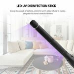 Lampe de désinfection UV lampe de stérilisation domestique Portable lampe d'élimination des acariens Portable éclairage de bureau intérieur