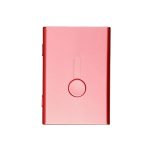 Ultra Mince En Acier Inoxydable Coulissante porte-carte d'identité Hommes Étuis pour Cartes de visite Femmes Élégantes En Métal de Main-poussée De La Carte Bancaire Boîte