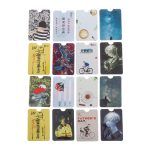 1/4/5/10 pièces en aluminium feuille RFID boîtier anti-degauss porte-carte Protection jeu de cartes bancaires sac de Protection NFC antivol porte-carte