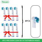 Tête de brosse à dents de remplacement pour Oral b tootbrush électrique Advance/Pro santé/Triumph/3D/vitalité têtes de brosse à dents de remplacement