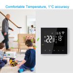 Contrôleur de température pour chauffe-eau électrique | Chaudière à gaz, avec écran Lcd, Thermostat intelligent Wifi, commande App