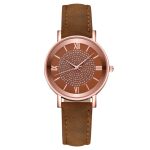 2020 ciel étoilé cadran montres pour femmes mode échelle romaine strass cuir dames Quartz montre femme montre-bracelet reloj mujer