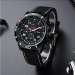 Haut de gamme marque de mode militaire montre à Quartz hommes sport montres-bracelets horloge heure mâle Relogio Masculino unique hommes cadeau