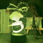 Anime Naruto Uzumaki Led veilleuse équipe 7 Sasuke Kakashi Hatake enfants chambre veilleuse Itachi Uchiha 3d lampe enfant cadeau de noël