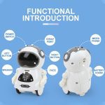 939A poche RC Robot parlant Dialogue interactif reconnaissance vocale enregistrement chant danse raconter histoire Mini RC Robot jouets cadeau