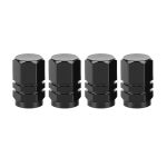 Bouchons de tige de Valve d'air | Pneu en aluminium, tige de jantes, argent couvercle de pneu, voiture camion vélo roue de voiture, pneus vannes universelles de 4 pièces