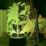 Anime Naruto Uzumaki Led veilleuse équipe 7 Sasuke Kakashi Hatake enfants chambre veilleuse Itachi Uchiha 3d lampe enfant cadeau de noël