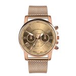 Femmes hommes montre à Quartz Silicone bande sport décontracté cadran rond montre-bracelet cadeaux JAN88