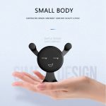 Support de voiture avec gravité pour téléphone | Pour téléphone, dans la voiture, Clip d'aération, aucun support de Mobile magnétique pour téléphone, support GPS pour iPhone XS MAX Xiaomi