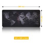 Tapis de souris de jeu grand tapis de souris anti-dérapant en caoutchouc naturel PC ordinateur Gamer tapis de souris tapis de bureau bord cousu pour CS GO LOL Dota